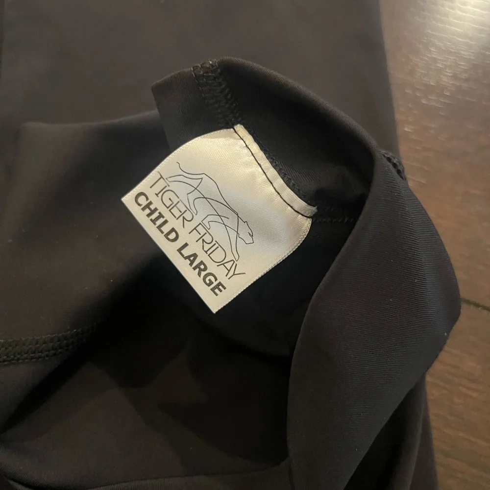 Tiger Friday Black May Split Flare Leggings - Picture 4 of 4